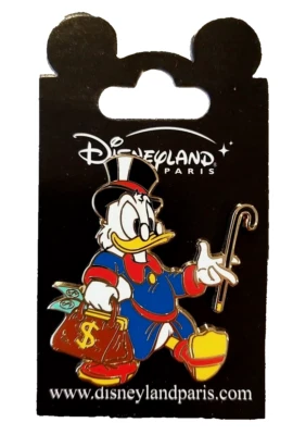 Rare Disneyland Resort Paris DLRP  Scrooge McDuck W/Moneybag New Ducktales  - Изображение 1 из 2
