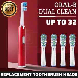 Toothbrush Heads Replacement DUAL CLEAN For Oral-B Electric Floss Flexi - Picture 1 of 41