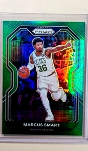 Tarjeta Marcus Smart Boston Celtics 2020-21 Panini Prizm Green Prizm #97 - Imagen 1 de 2