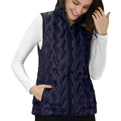 CHALECO MANDARINA MUJER PESO LIGERO COLOR: AZUL MARINO TALLA:(S)-(M)-(L)-(XL)-(XXL) NUEVO Foto 1 de 4