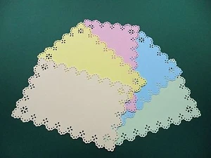 Card Toppers- Pastel Colours-Pkt 5 - Picture 1 of 3