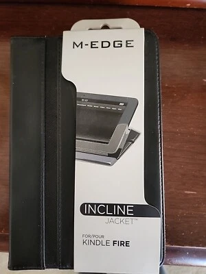 M-Edge - Kindle Fire - Black Trip Jacket Carrying Case For Tablet NEW - READ - Image 1 of 2