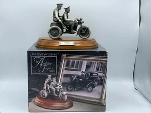 Harley-Davidson Archive Series 1996 figura de peltre pesado en patrulla 1024/1500 - Imagen 1 de 9