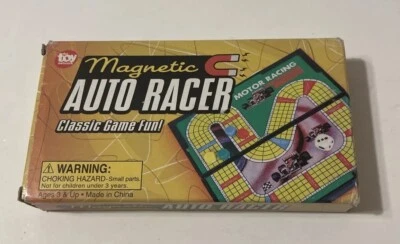Magnetic Auto Racer Travel Pocket Size by The Toy Network  - Complete!  Ages 3+ - Image 1 of 4