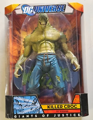 Figura de acción DC Universe Giants of Justice - Killer Croc 12" 2007 Mattel - NISB Foto 1 de 2