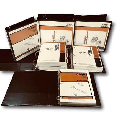 Case IH 1896 Tractor Manual de Servicio con Catálogo de Piezas Taller de Reparación Juego de Libros Foto 1 de 4
