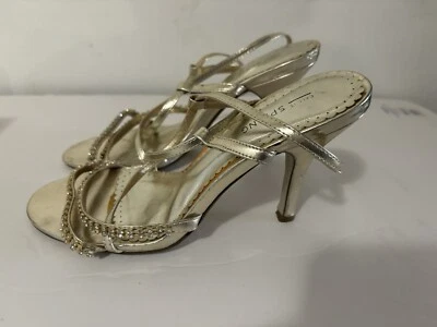 Call It Spring Gold Size 7 Sandals - Image 1 of 4