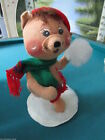 ANNALEE SNOWMAN 20", BEAR SNOW FIGHT 11", SANTA PLAYING WITH TRAIN 7" PICK ONE