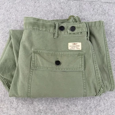 Polo Ralph 34x30 Lauren Distressed Paint Splatter Army Utility Pant (34x28) READ - Image 1 of 4