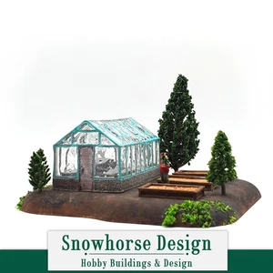 Open Walled Greenhouse | Accessories Collection [HO Scale 1:87] - Picture 1 of 5