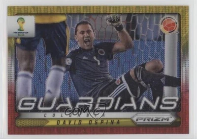 2014 Panini Prizm World Cup Guardians Yellow & Red Pulsar David Ospina Rookie RC - Image 1 of 2