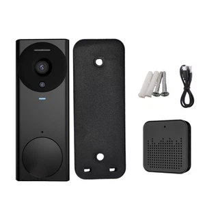 Smart Wireless WiFi Doorbell Camera Phone Door Ring Video Intercom Security Bell - Picture 1 of 8