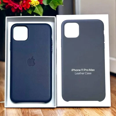 Funda de Cuero Oficial Original Original Apple iPhone (11 PRO MAX) PVP £49
