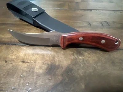 Case Ridgeback 01402 Fixed Blade Knife Rosewood Full Tang Stainless Steel - Image 1 of 4