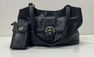 Coach Pebbled Leather Shoulder Bag - Picture 1 of 11
