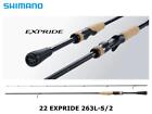 Shimano 22 Expride 263L-S/2 bass rod ship from Japan