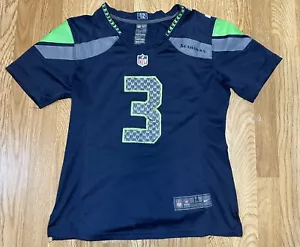 Seattle Seahawks Nike On Field Russell Wilson Football Jersey Women’s M Preowned - Picture 1 of 6