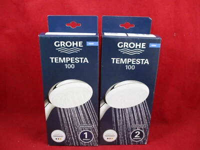 Grohe Handbrause Tempesta 100 Brause 1 2 3 o. 4 Strahlarten Duschkopf Brausekopf - Bild 1 von 3