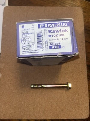 Perno de anclaje de manga Rawlplug Rawlok M10 X 100 Foto 1 de 2