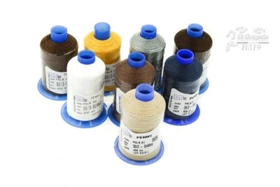 Filo 100% poliestere alta tenacità macchina da cucire a mano pelle tessuto - Image 1 of 4