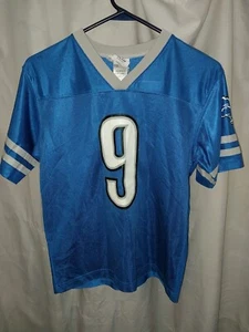 Detroit Lions MATTHEW STAFFORD #9 NFL Football Jersey Youth Large - Picture 1 of 3