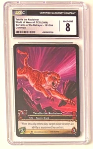 2008 World of Warcraft TCG Servants of the Betrayer Tatulla the Reclaimer CGC 8 - Picture 1 of 2