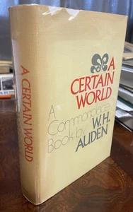 Eine bestimmte Welt Ein alltägliches Buch von W H Auden HBDJ Erstausgabe. 1970 - Bild 1 von 8