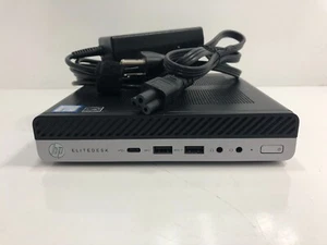 HP EliteDesk 800 G3 DM, i5-7500, 3.4GHz, 16GB, 500GB SSD, Win10Pro, AC Adapter - Bild 1 von 4