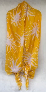 Cotton Shawl / Wrap / Sarong - Sunburst Pattern- Large Rectangular (68 x 43 ins) - Picture 1 of 4