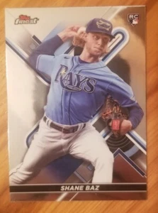 Shane Baz RC 2022 Topps Finest Rookie Baseball Card - Picture 1 of 2