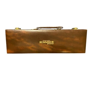 Vintage Pressman Tournament Rummikub Game Rummy Tiles Portable Carry Case - Picture 1 of 9
