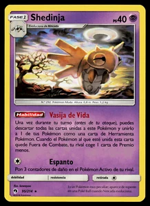 Pokemon - SM - Lost Thunder Shedinja 95/214 Rare - NM - Picture 1 of 2