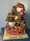 Christmas Vintage 1998 Zingle Berry “decked Out ” By Pavilion Gift  Signed