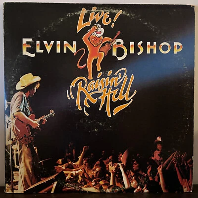 ELVIN BISHOP - Live Raisin' Hell (1977) - 12" Vinyl Record 2xLP - VG+ - Image 1 of 4