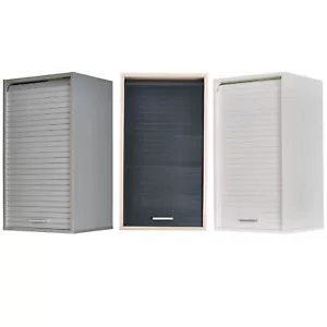 SIMMOB Küchenschrank Schrank Oberschrank Hängeschrank mit Rollladentür B 40 cm - Bild 1 von 18