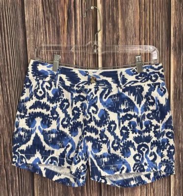 Pantalones cortos Lilly Pulitzer para mujer Callahan entrepierna talla 0 bañistas de playa Ikat flamencos Foto 1 de 4