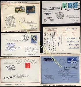 1970-84 PAQUEBOT Collection Senegal, Ivory Coast, Reunion, Martinique - Picture 1 of 1