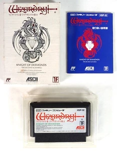 WIZARDRY III 3 Knight Of Diamonds Nintendo Famicom FC NES Jap Japan 3 - Imagen 1 de 4