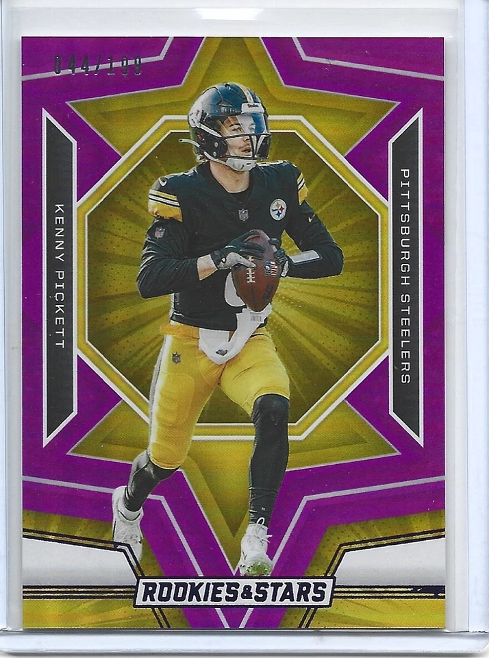 2023 Rookies & Stars Purple Kenny Pickett /199 Pittsburgh Steelers #85 - Image 1 of 1