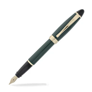 Aurora Ipsilon Resin Fountain Pen - Green - Extra Fine Point - NEW B11V-EF - Picture 1 of 6