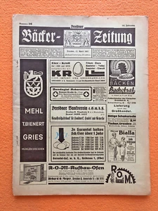 👉Historische Deutsches Reich "Dresdner Bäckerzeitung" von 1937, 3. Reich!Rar!👈 - Bild 1 von 9
