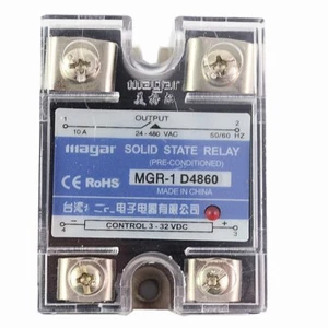 SSR-60A DA DC-AC Solid State Relay input 3-32VDC output 24-480VAC Control - Picture 1 of 3