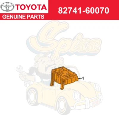 Toyota Land Cruiser Lexus LX570 OEM Genuine Engine Room Relay Block 82741-60070 - Image 1 of 2