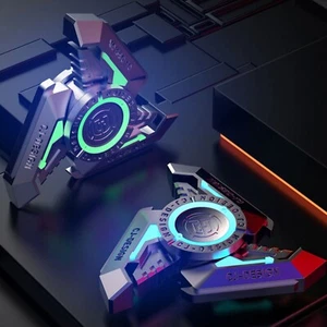 Fingertip Spinner Metal DIY Whirlwind Luminous Finger Edc Decompression Toys - Picture 1 of 15