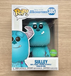 Funko Pop Disney Monsters Inc Sulley Flocked #385 + Free Protector - Picture 1 of 6