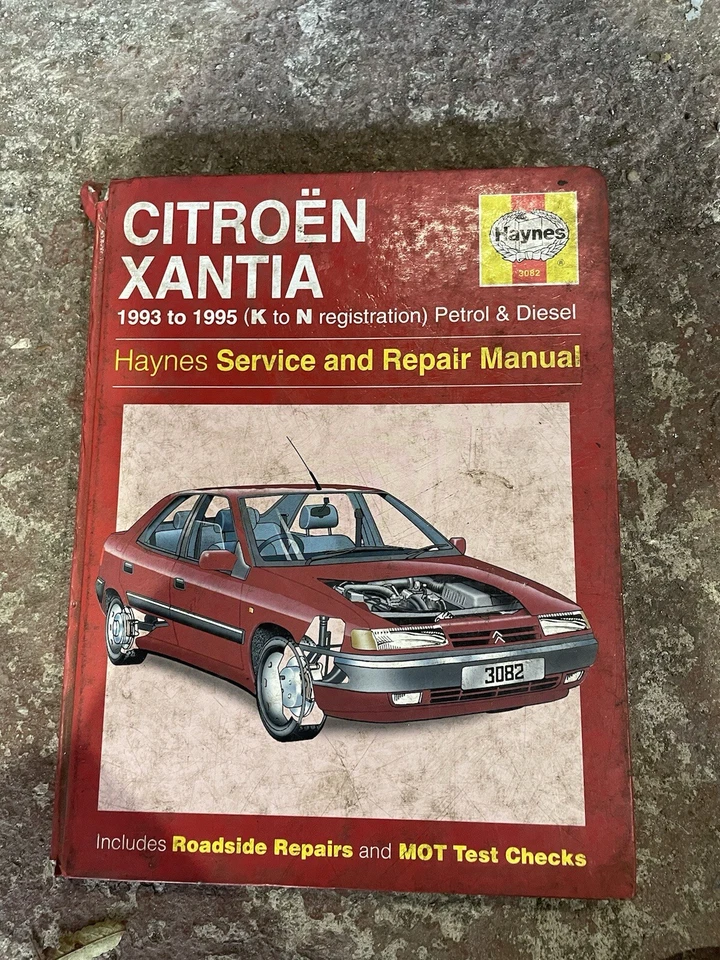 Citroen Xantia Haynes Manual 1993-01 - Image 1 of 1