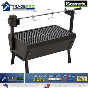 Spit Roaster Rotisserie BBQ Full Size Charcoal Grill Quality Heavy Duty 650mm - Picture 1 of 5