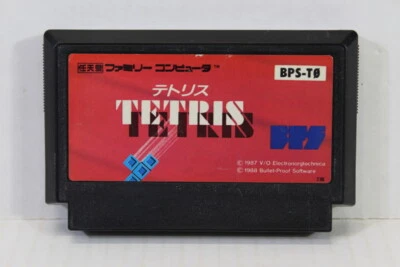 TETRIS Nintendo FC Famicom NES импорт из Японии продавец из США F972 РАБОЧИЙ - Изображение 1 из 3