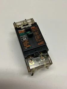 Protector de interruptor automático Fuji EA32 15A 600V CA desconexión de fuente de alimentación - Imagen 1 de 2
