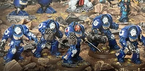 Warhammer 40,000 - Leviathan Space Marine Terminators x5 NoS 40k - Picture 1 of 1